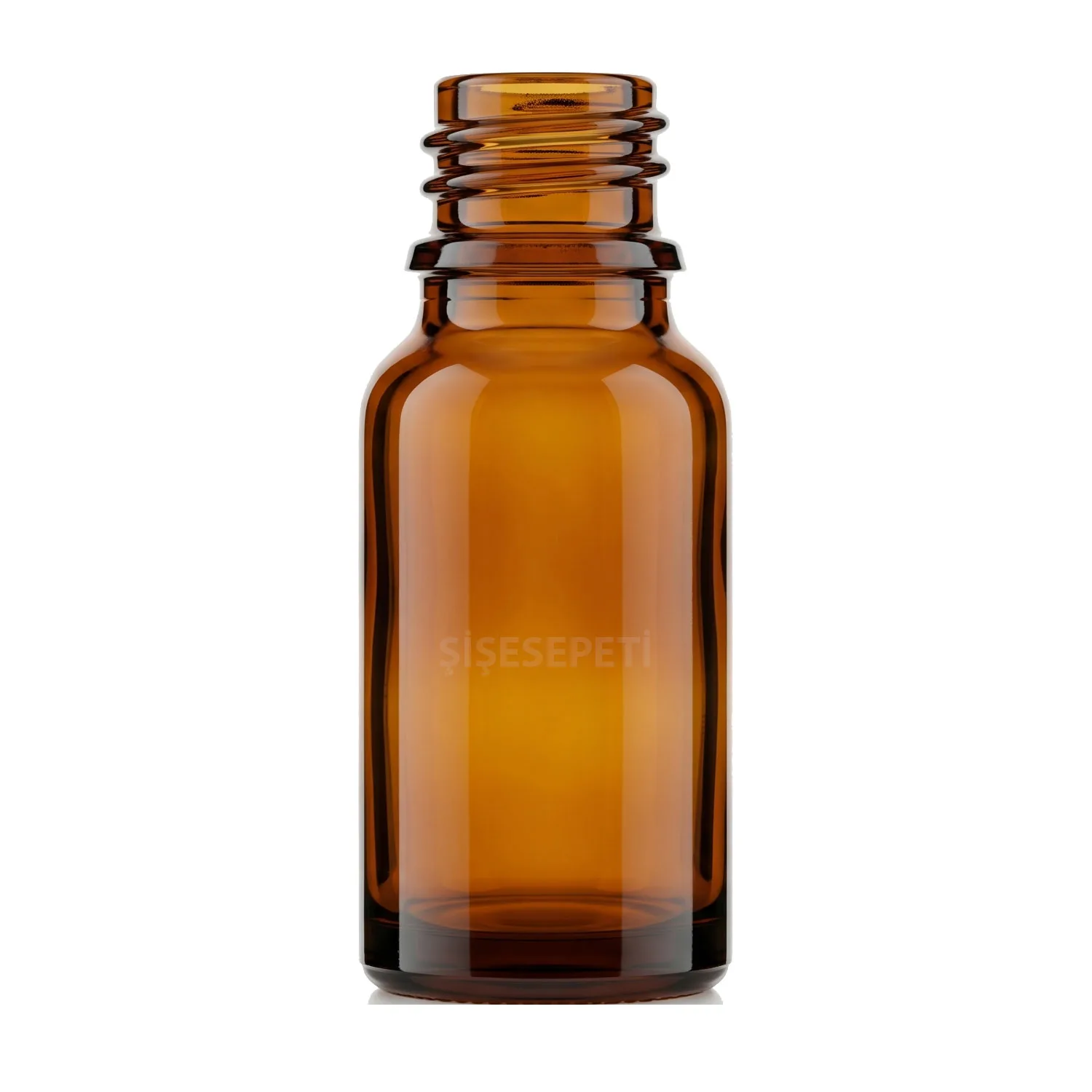 10 ml Amber Cam Şişe (Kapaksız)